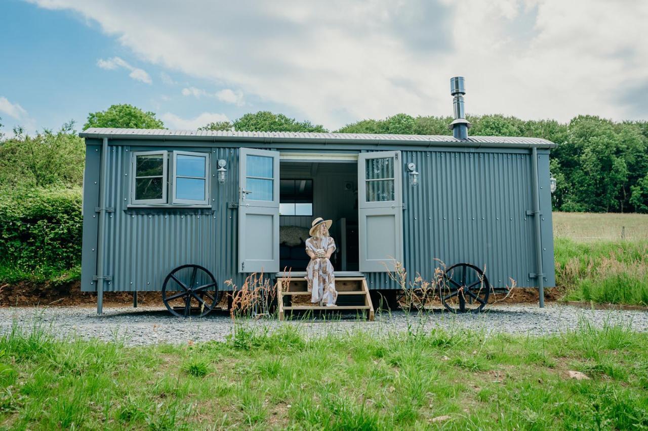 Blatchford Briar - Award Winning Private Shephards Huts With Their Own Secluded Hot Tubs Milton Abbot Exterior foto