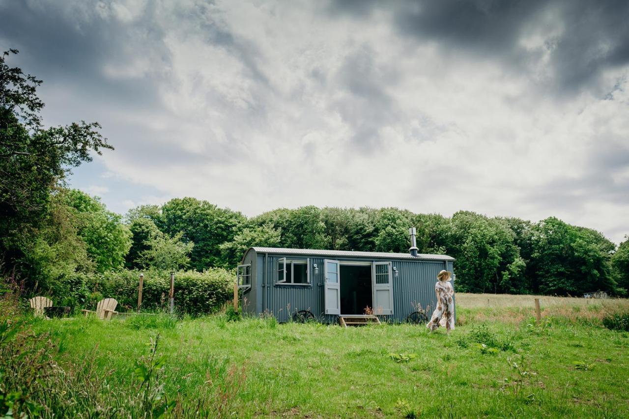 Blatchford Briar - Award Winning Private Shephards Huts With Their Own Secluded Hot Tubs Milton Abbot Exterior foto